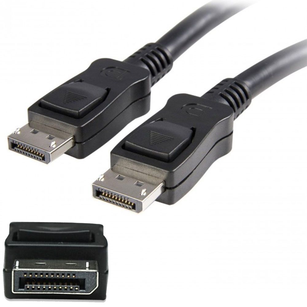 CAVO LINK DisplayPort 1.2 UHD 4K M/M CONNETTORI GOLD 5.0MT