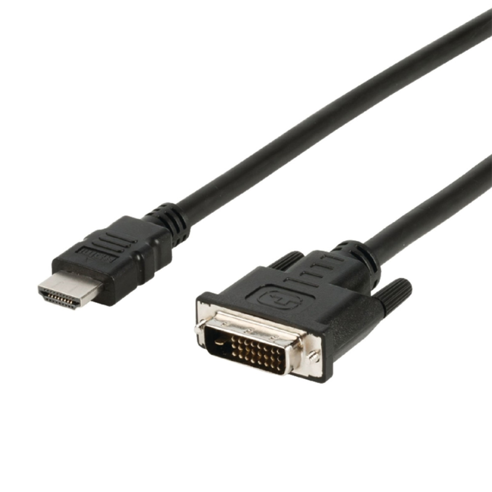 CAVO EWENT HDMI a DVI-D 24+1 Full HD M/M 2MT