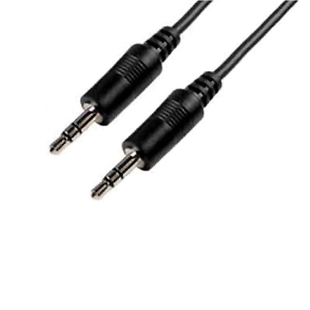 CAVO AUX EWENT 3.5M JACK STEREO A 3.5M JACK STEREO M/M 2 MT EC1606