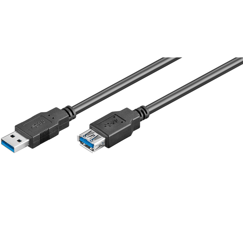 CAVO PROLUNGA USB 3.0 EWENT A-A M/F 1.0MT NERO