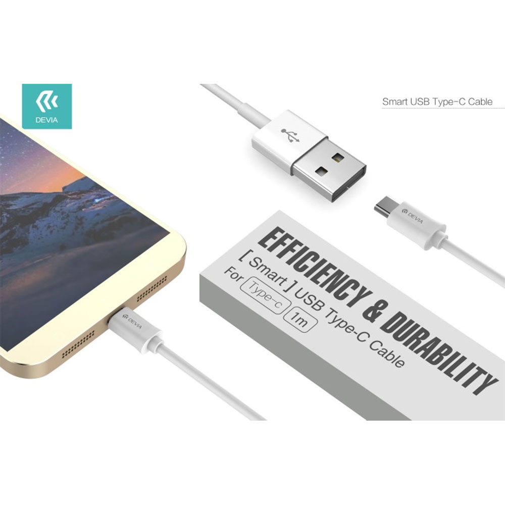 VODAFONE CAVO SMART DA MICRO USB A Tipo-C 1MT PER SMARTPHONE E TABLET ANDROID