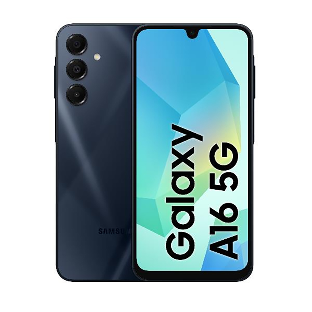 CELLULARE SMARTPHONE SAMSUNG Galaxy A16 5G SM-A166B/DS DISPLAY 6.7" 4GB/128GB DUOS COLORE BLUE BLACK GARANZIA ITALIA