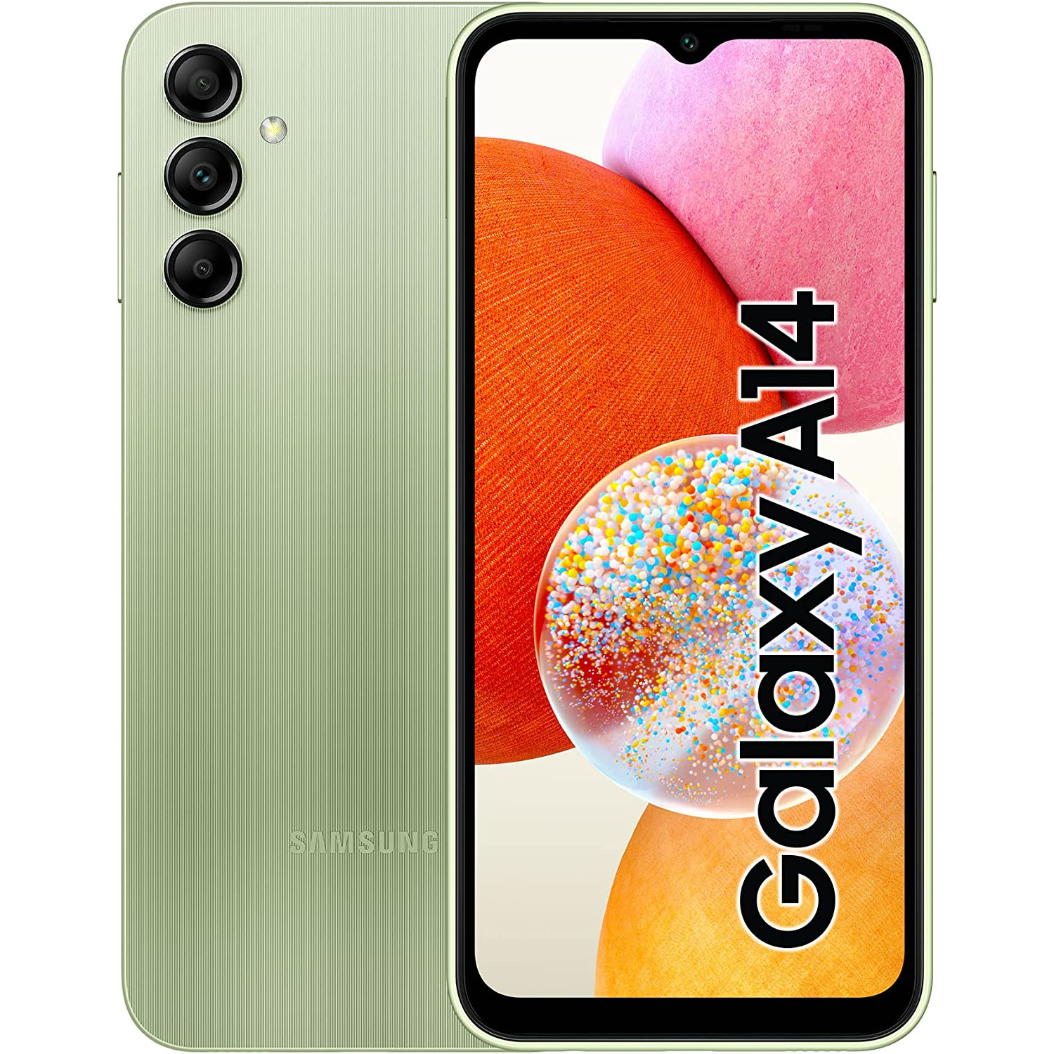 CELLULARE SMARTPHONE SAMSUNG Galaxy A14 SM-A145R/DSN DISPLAY 6.6" 4G 4GB/128GB DUOS COLORE LIGHT GREEN GARANZIA EUROPEA