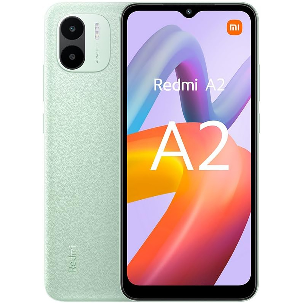 CELLULARE SMARTPHONE XIAOMI Redmi A2 4G LCD 6.52" 3GB/64GB COLORE LIGHT GREEN GARANZIA TIM