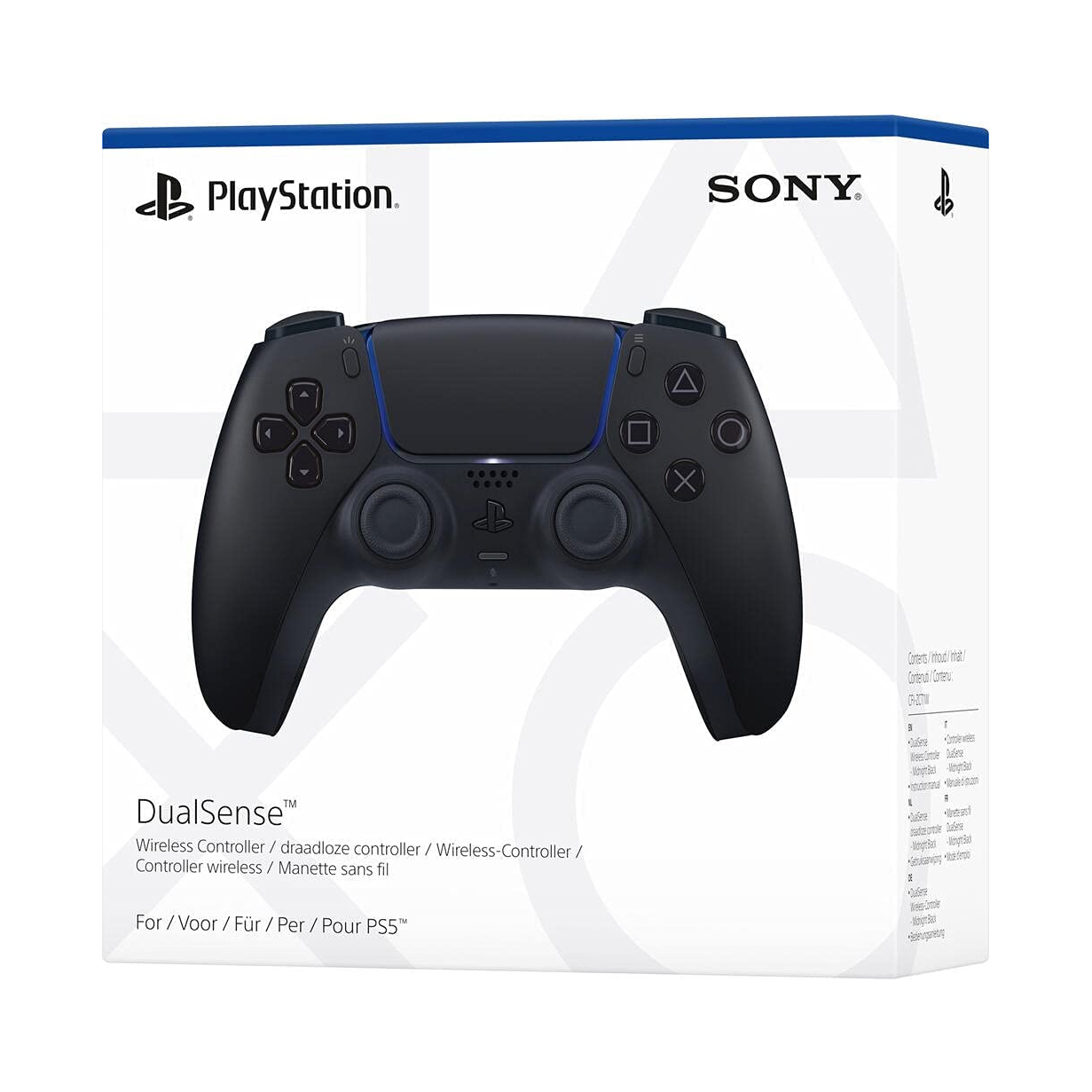 SONY DUALSENSE PS5 CONTROLLER WIRELESS MIDNIGHT BLACK