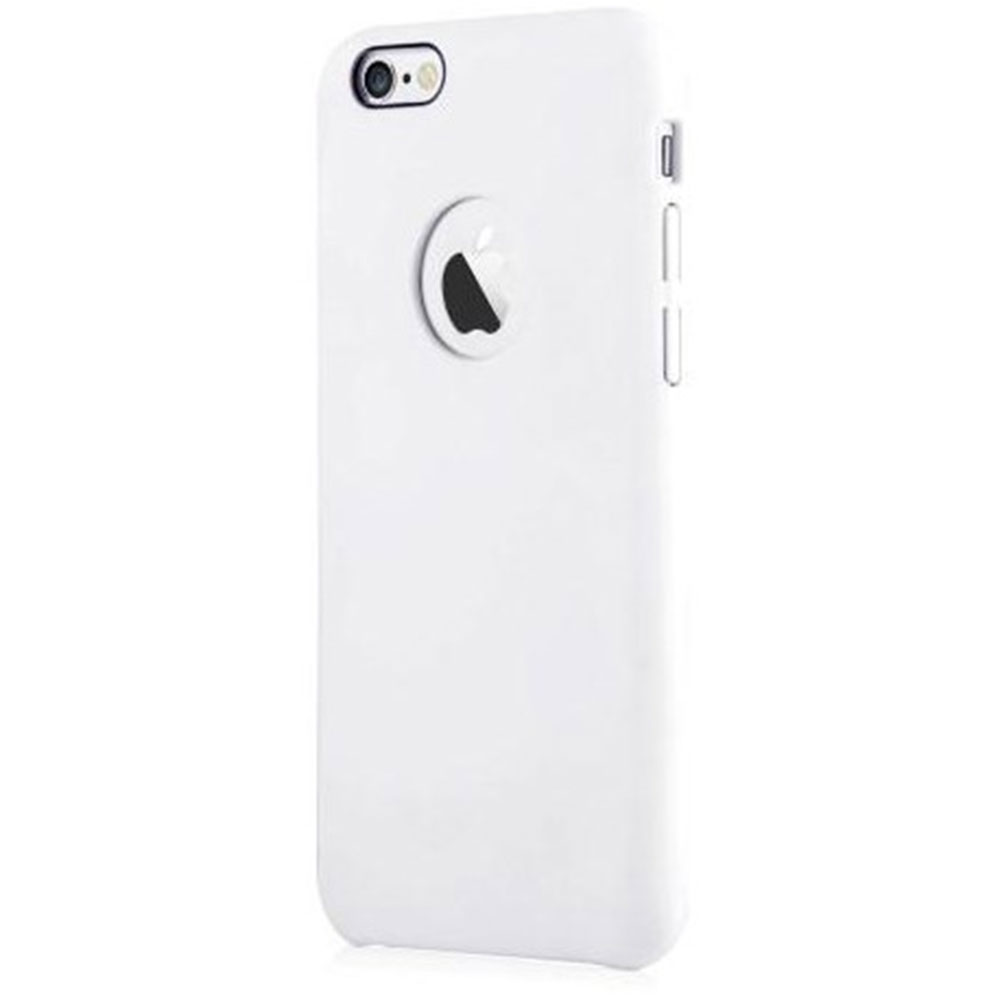 DEVIA CUSTODIA COVER C.E.O. MICROFIBRA COLORE BIANCO CON VISTA LOGO PER TELEFONO CELLULARE IPHONE 6 / 6S