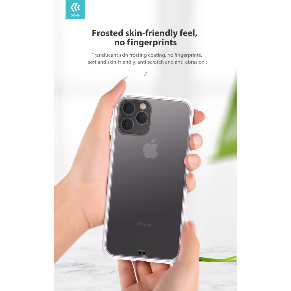DEVIA CUSTODIA COVER SOFT TPU Shockproof Anti Shock TRASPARENTE PER TELEFONO CELLULARE APPLE IPHONE X / IPHONE Xs / IPHONE 11 Pro