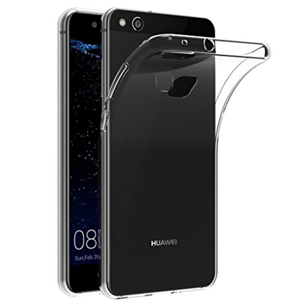 DEVIA CUSTODIA COVER TPU SLIM 0.5mm MORBIDA TRASPARENTE PER TELEFONO CELLULARE HUAWEI P10 LITE (WAS-LX1A)