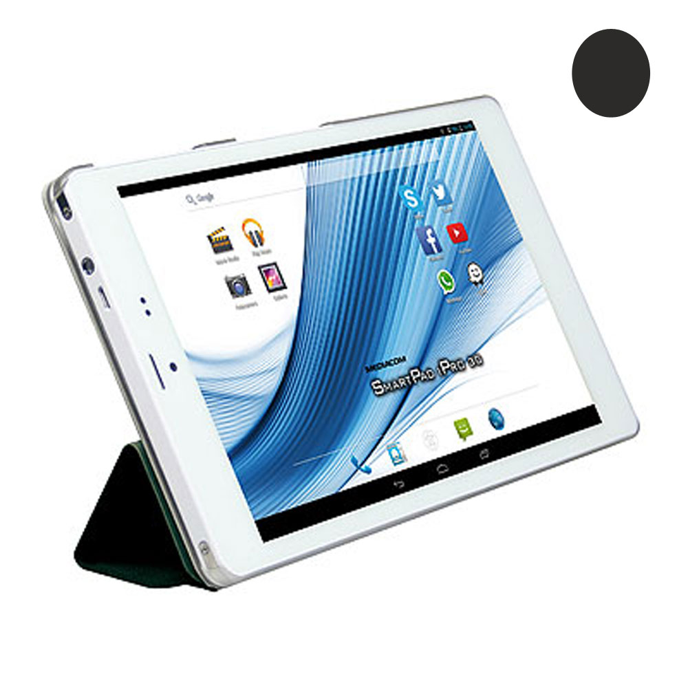 MEDIACOM M-FCIPRO8B - CUSTODIA PROTETTIVA FLIP CASE PER TABLET SMART PAD 8" COLORE NERO Smart Pad IPRO800B - IPRO810B - IPRO810W - IPROW810