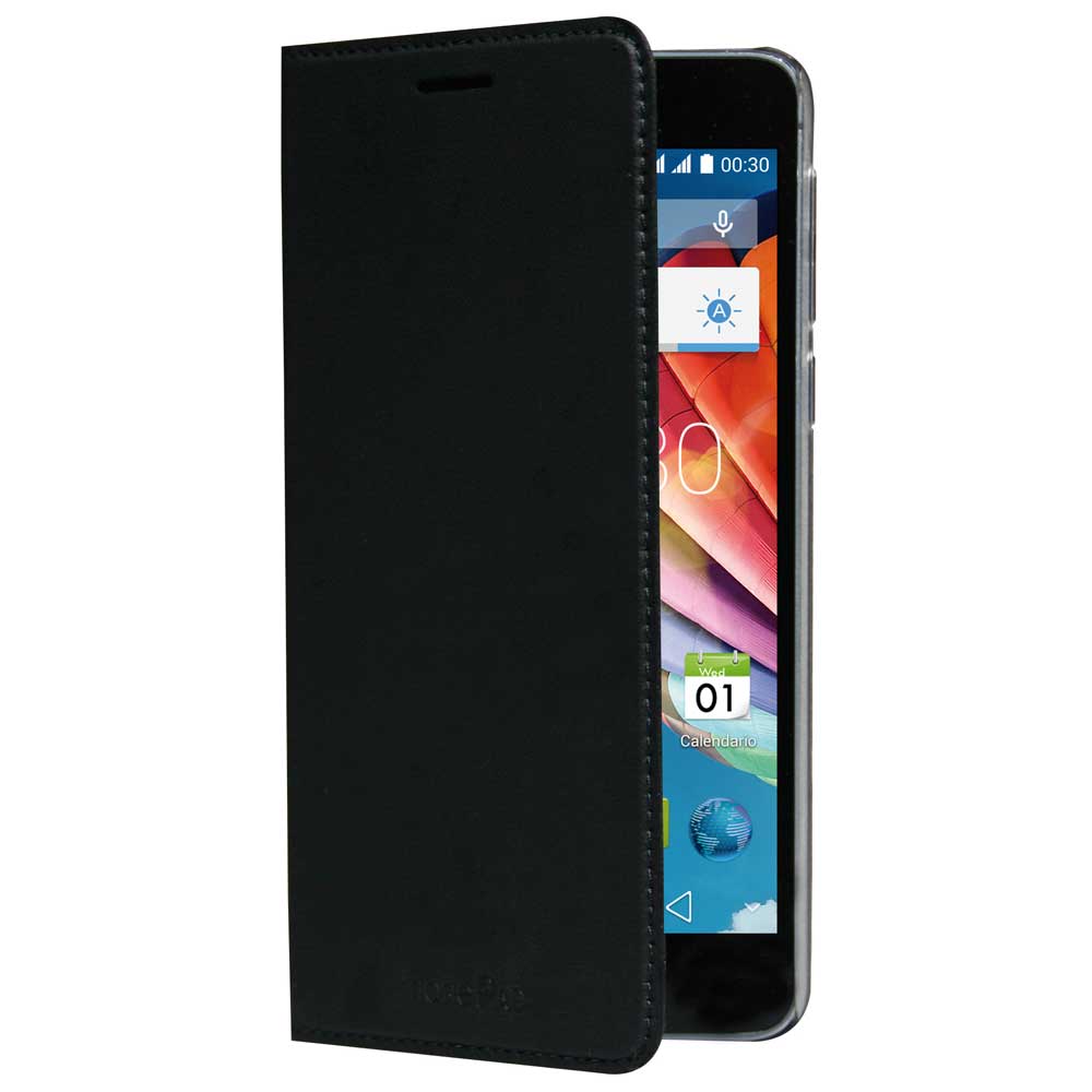 MEDIACOM CUSTODIA FLIP CASE M-X520UBFC PER TELEFONO CELLULARE PhonePad Duo X520U COLORE NERO