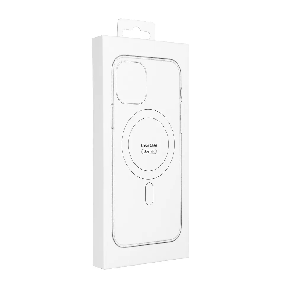 CLEAR MAG COVER TRASPARENTE PROTEZIONE FOTOCAMERA E BORDI CON MagSafe PER Samsung S24 FE
