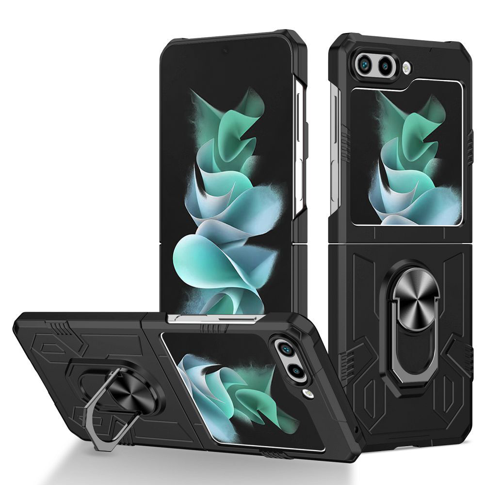 COVER MECHA PER SAMSUNG Galaxy Z Flip 5 5G COLORE NERO (SM-F731B)