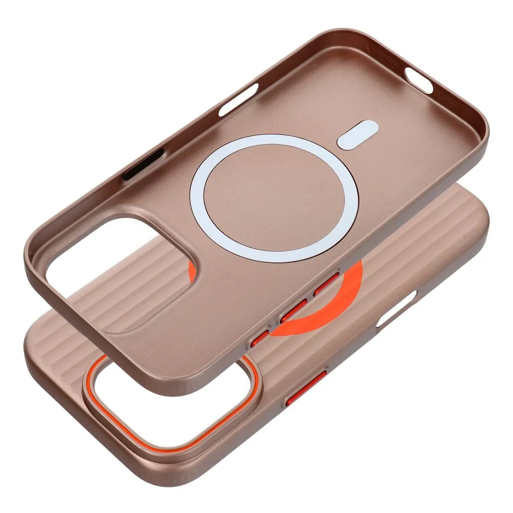 CUSTODIA SIMPLY DESERT TITANIUM PROTEZIONE FOTOCAMERA E BORDI CON MagSafe PER APPLE iPhone 17 PRO MAX
