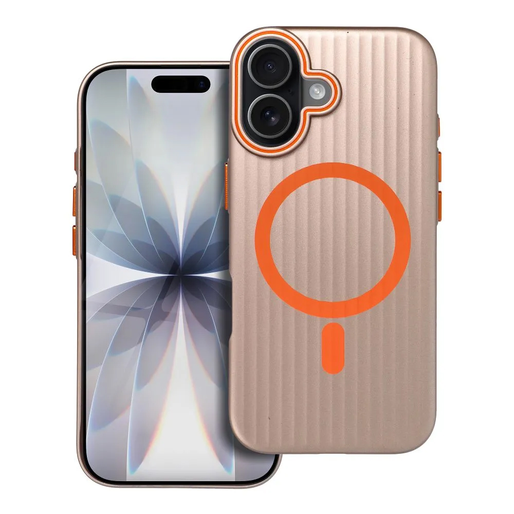 CUSTODIA SIMPLY DESERT TITANIUM PROTEZIONE FOTOCAMERA E BORDI CON MagSafe PER APPLE iPhone 17