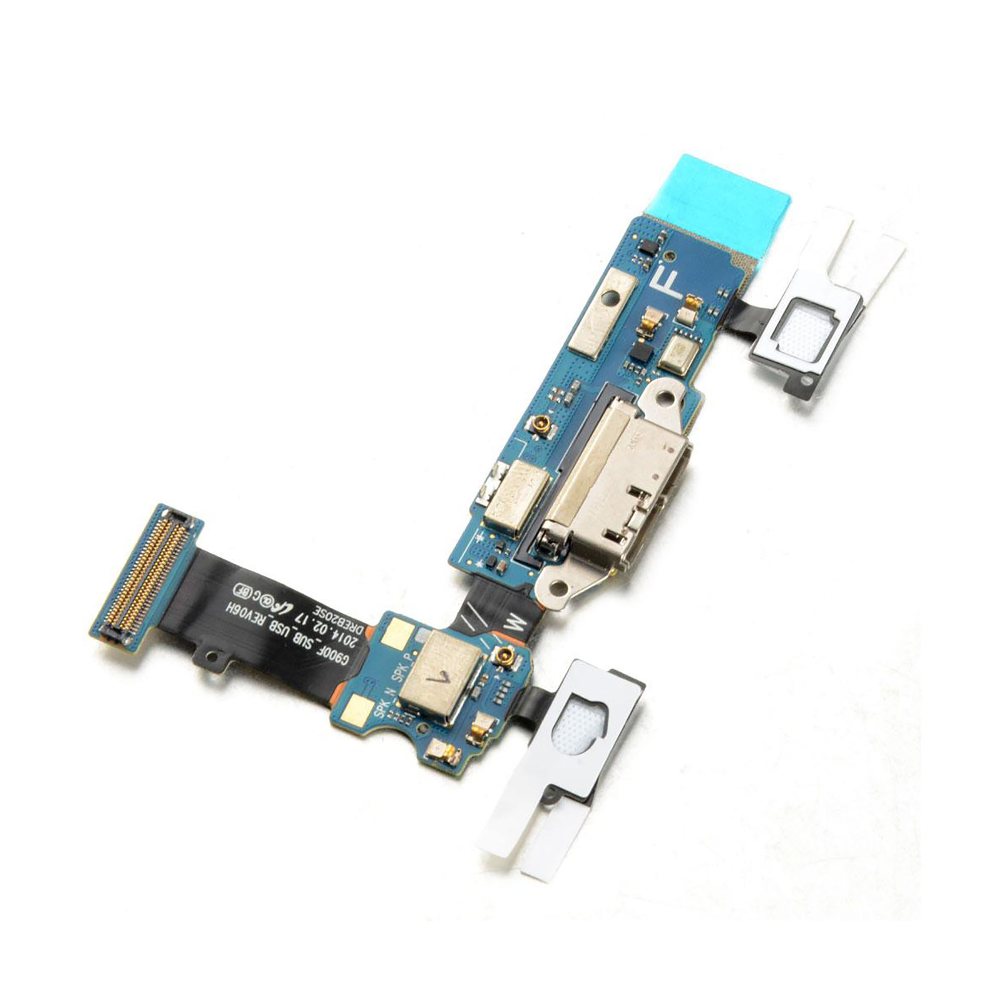 RICAMBIO FLAT CABLE SAMSUNG SM-G900,SM-G901 GALAXY S5 CON CONNETTORE DI RICARICA ORIGINALE