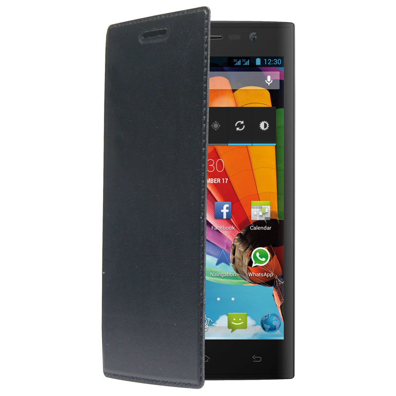 MEDIACOM CUSTODIA FLIP CASEM-X550PFC PER TELEFONO CELLULARE PhonePad Duo X550U COLORE BLACK