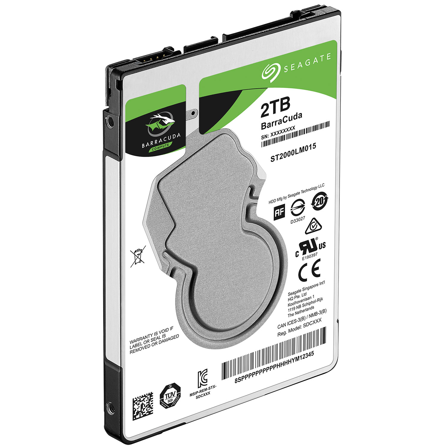 HARD DISK SEAGATE 2,5" BARRACUDA 2TB 8MB 5400rpm SATA-3 ST2000LM015