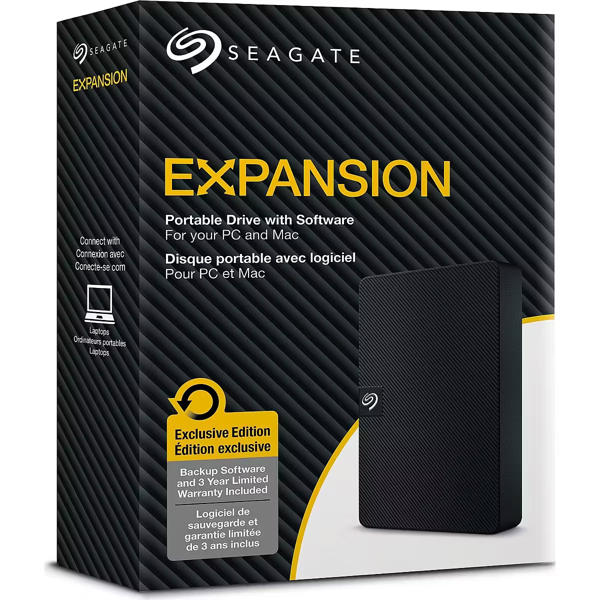 HARD DISK SEAGATE 2.5" STKM2000400 XPANSION 2TB USB 3.0 COLORE BLACK ESTERNO