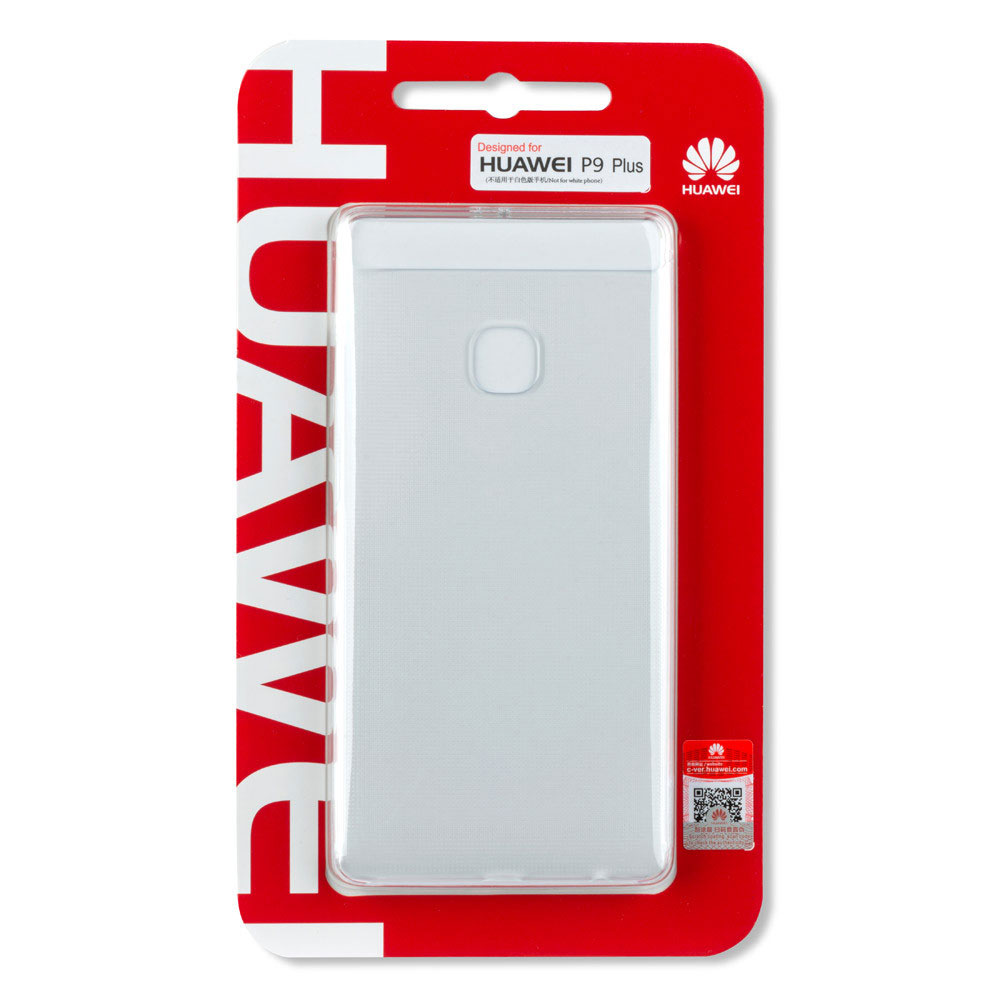 HUAWEI CUSTODIA ORIGINALE PC COVER TRASPARENTE PER TELEFONO CELLULARE P9 PLUS