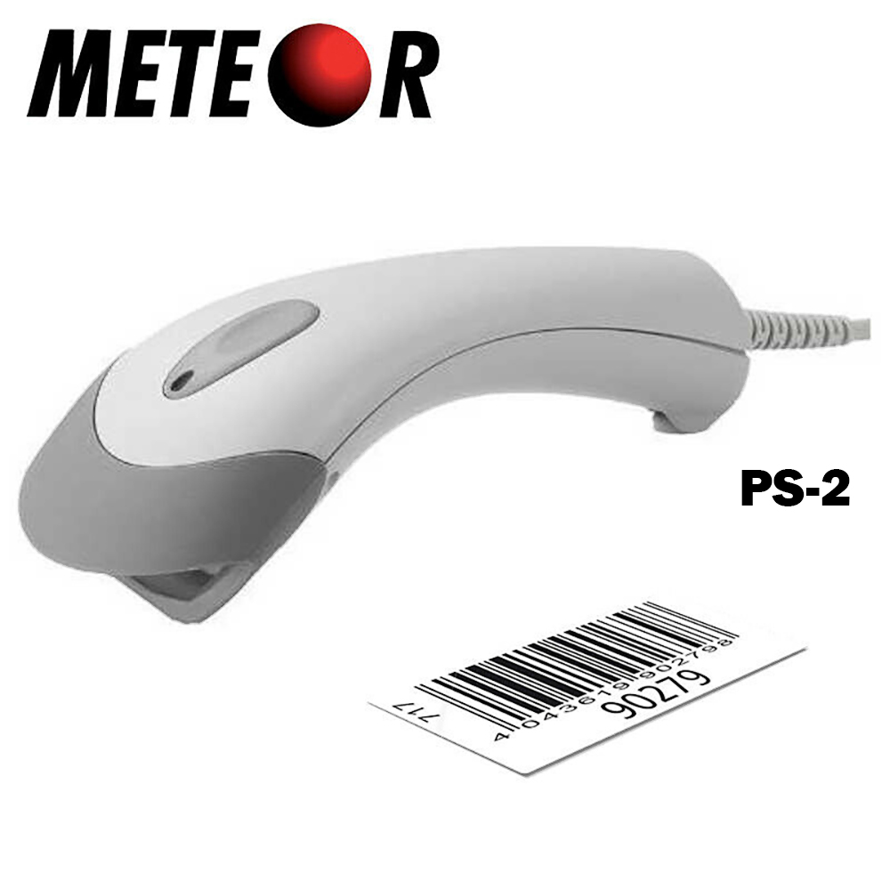 LETTORE BARCODE METEOR @CLIP LONG RANGER CCD PS-2 CODICI A BARRE