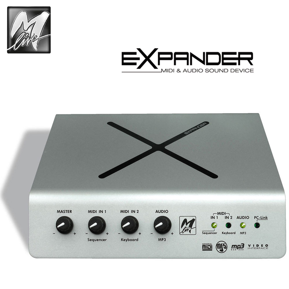 EXPANDER M-LIVE MODULO SONORO MIDI E MP3