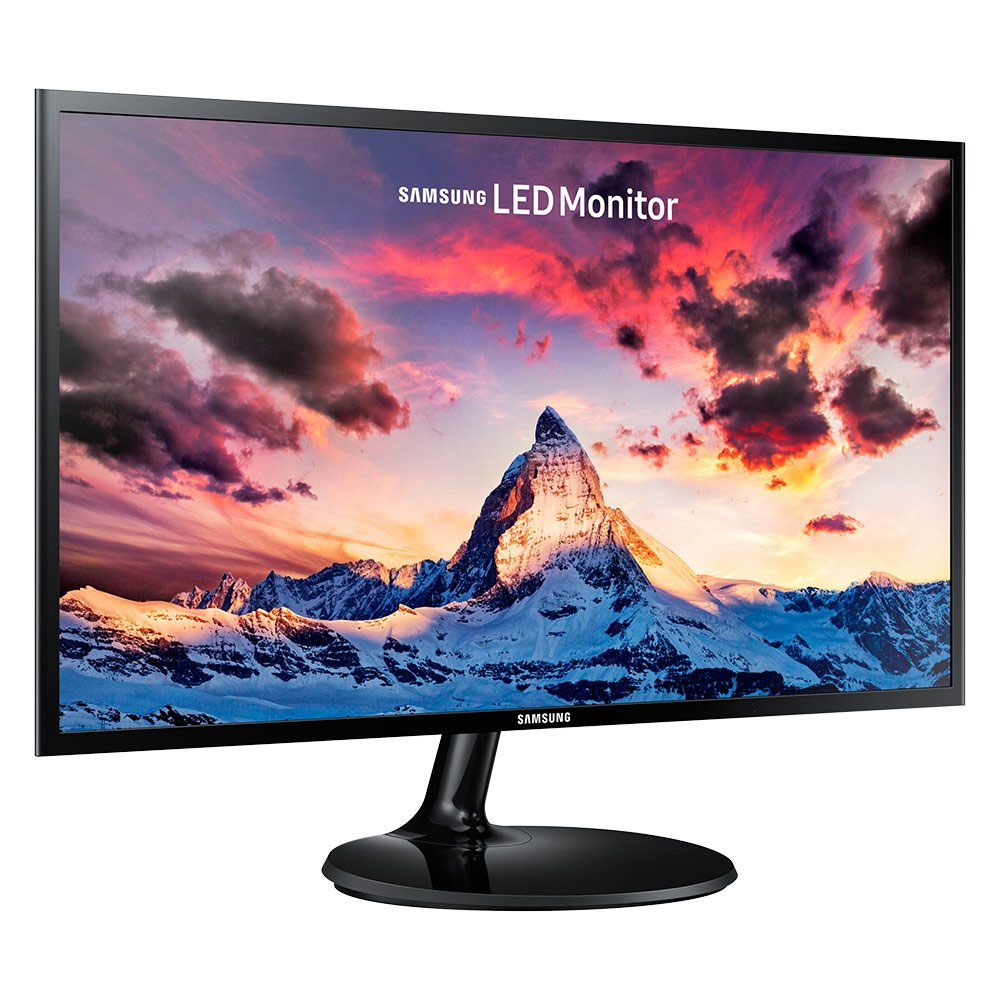 MONITOR 23.6" PLS SAMSUNG S24F350FHU WIDE VGA/HDMI 1000 :1 4MS 1920x1080 Full HD BLACK