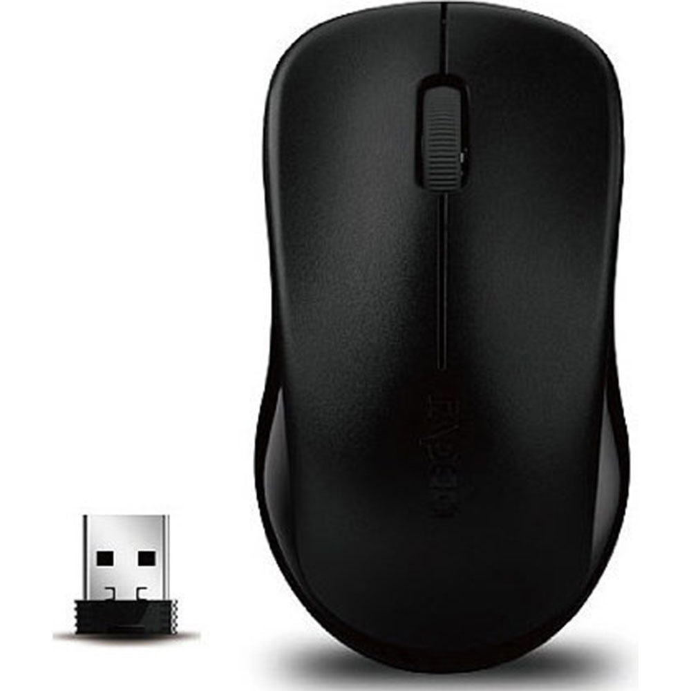 MOUSE RAPOO 1620 3 TASTI OTTICO 1000 dpi WIRELESS 2.4 GHz COLORE NERO