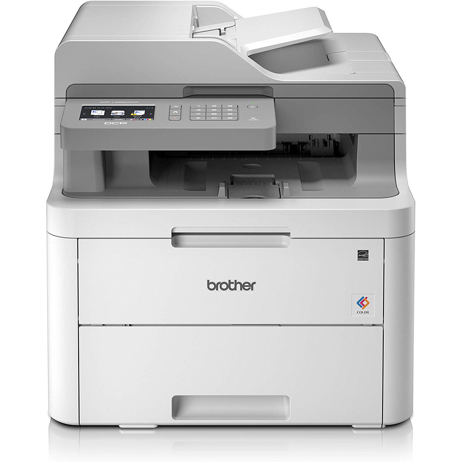 STAMPANTE MULTIFUNZIONE BROTHER DCP-L3550CDW F/R LASER COLORE A4 LAN-WIRELESS-USB copia+scansione+stampa