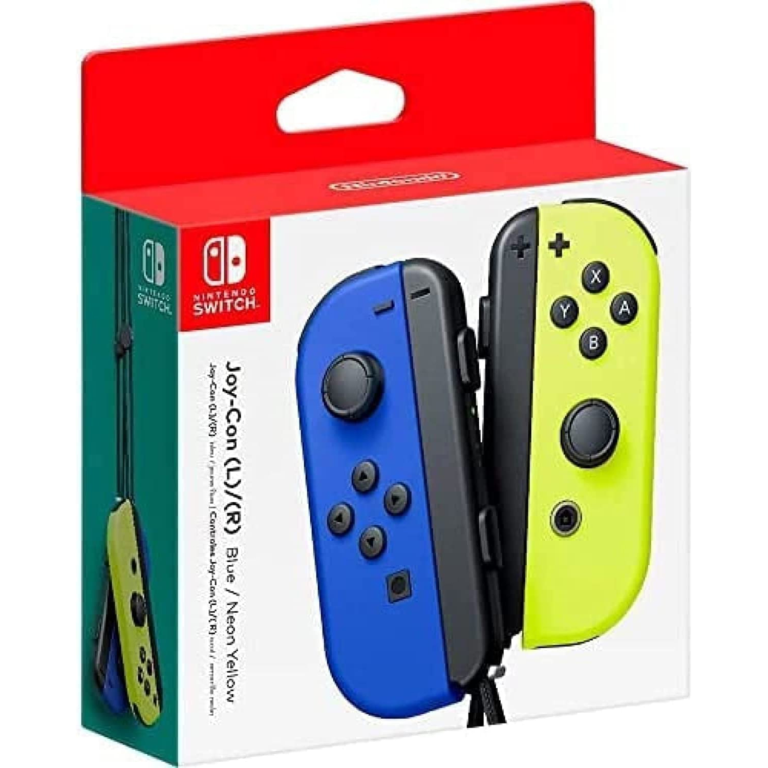 NINTENDO SWITCH: COPPIA DI JOY-CON BLU/GIALLO