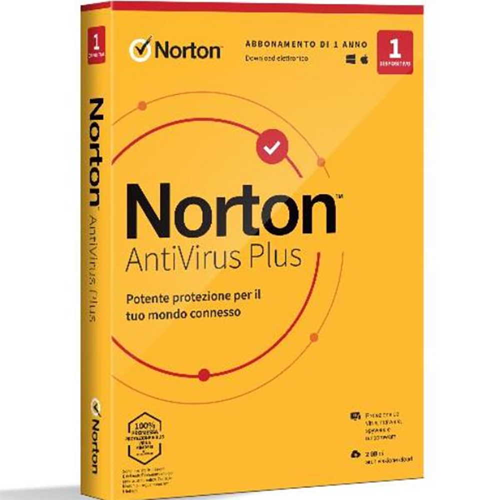 NORTON ANTIVIRUS PLUS - 1 Device - 1 Anno