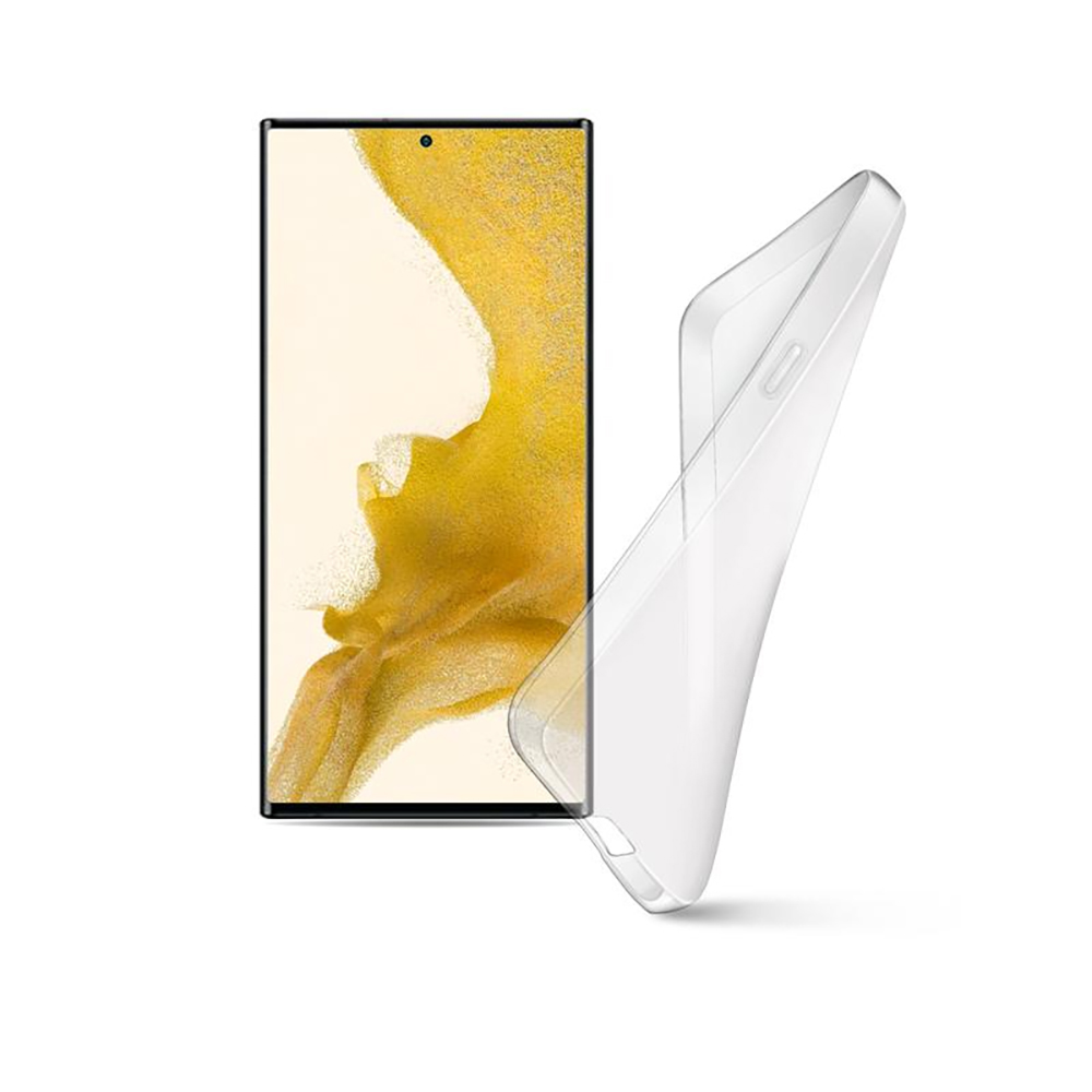 CUSTODIA VODAFONE COVER TPU TRASPARENTE PER TELEFONO CELLULARE SAMSUNG GALAXY S22 ULTRA 5G (SM-G908B)