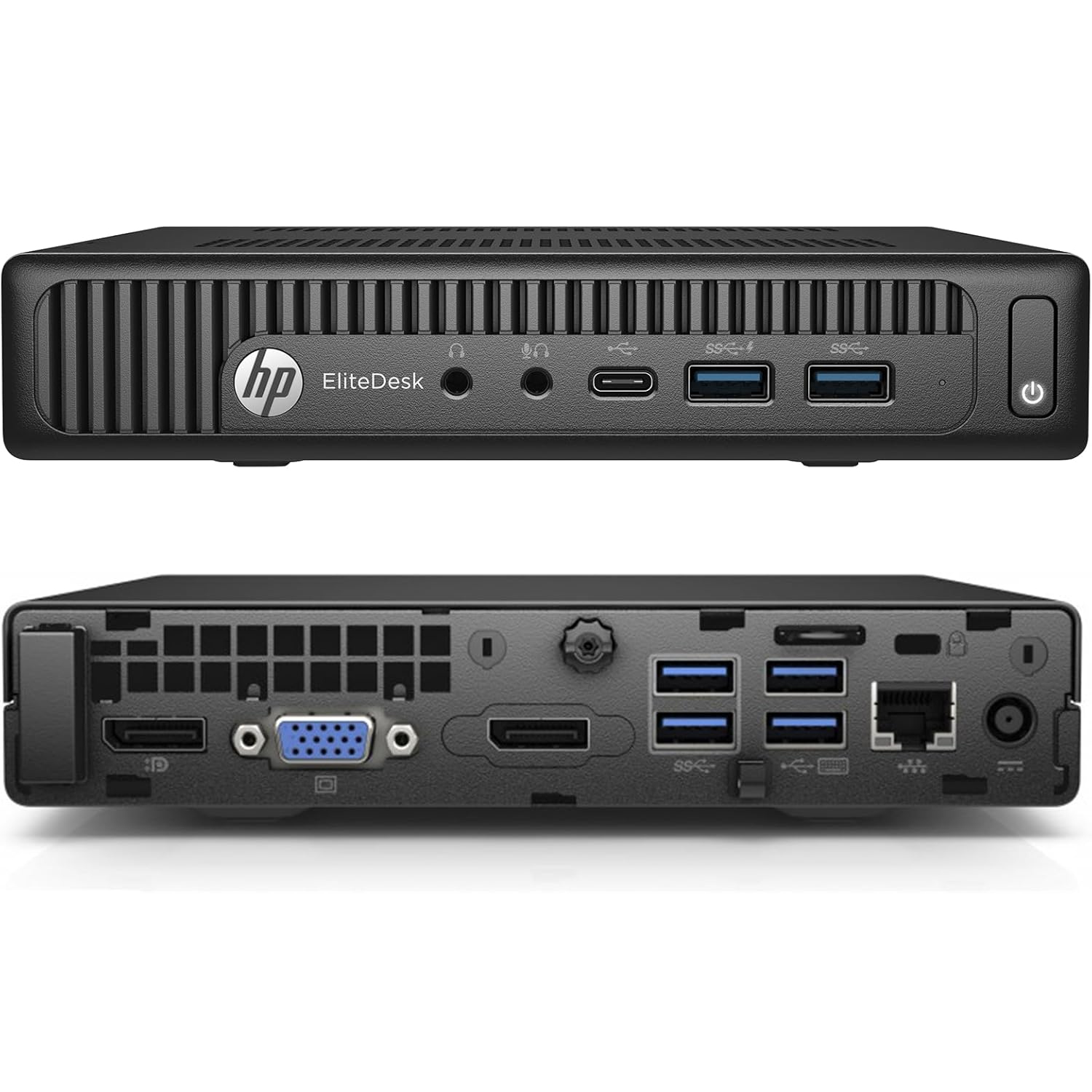 PC RICONDIZIONATO DESKTOP HP EliteDesk 800 G2 Mini 35W PC INTEL CORE i5-6400T 2.2GHZ / RAM DDR4 8GB / SSD 256GB / VGA Intel HD Graphics 530 / LAN 1Gbit / WIN 11 PRO 64Bit