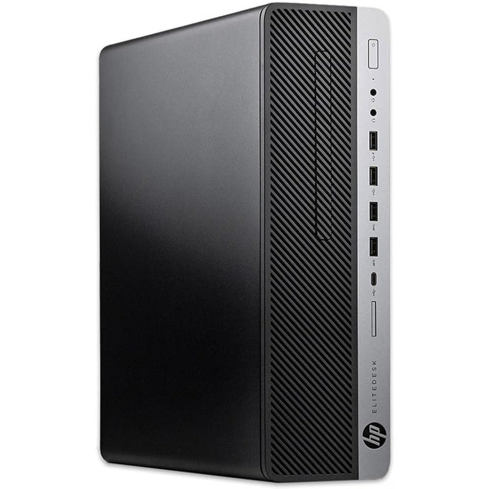 PC RICONDIZIONATO DESKTOP HP EliteDesk 800 G3 SFF BUSINESS INTEL i5-6500 3.2GHZ - 8GB DDR4/SSD 240GB/SVGA Intel HD Graphics 530/LAN 10-100-1000Mbit/WIN10 PRO