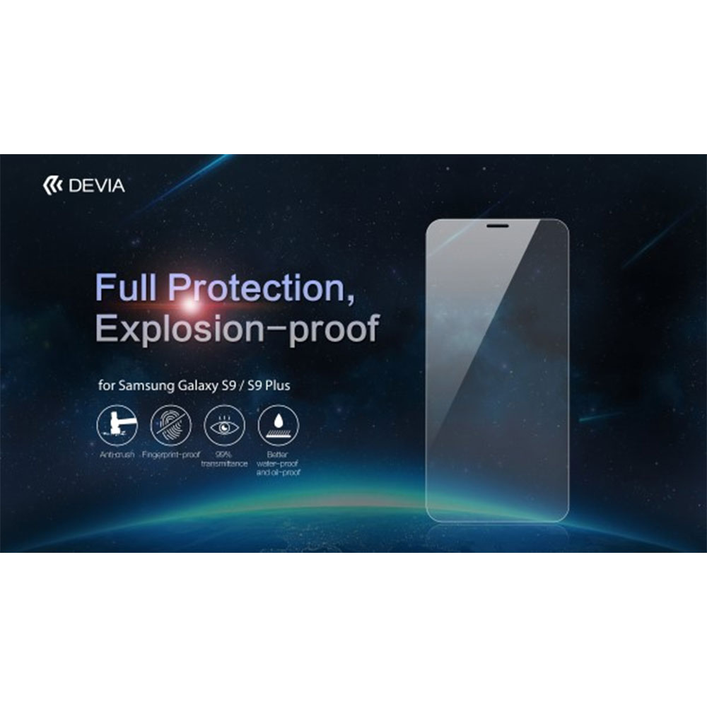 DEVIA PELLICOLA MORBIDA TPU Explosion-Proof Full Screen PER SMATHPHONE SAMSUNG GALAXY S9 (SM-G960F)
