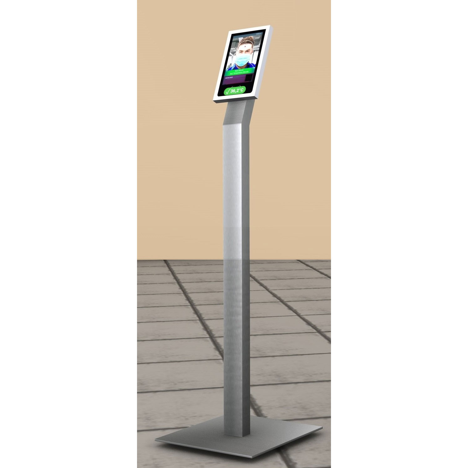 PIANTANA COMPATIBILE OET-SFT32 IN FERRO VERNICIATA A POLVERE