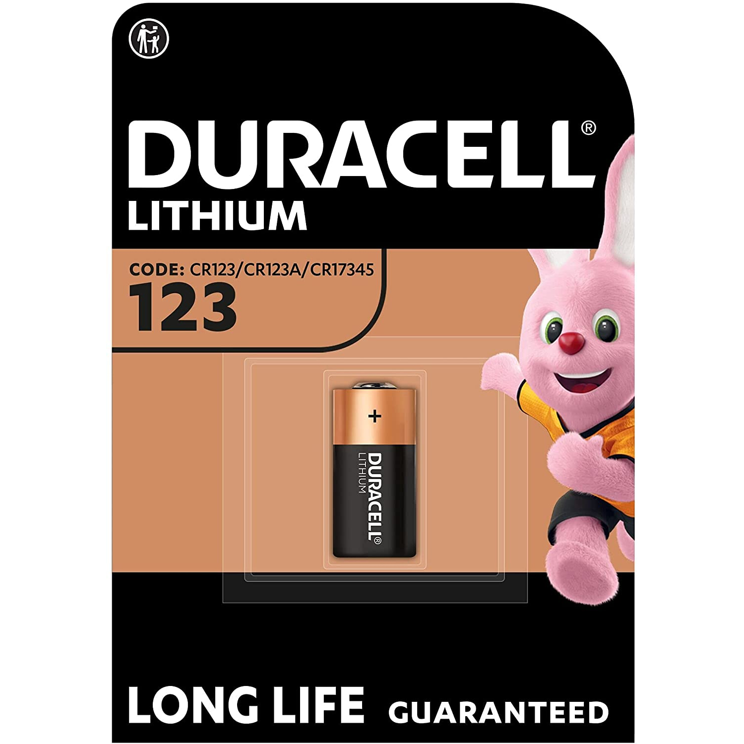 BATTERIA DURACELL PILA LITIO CR123 3V - CONF. 1PZ