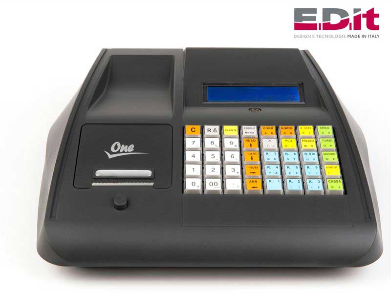 REGISTRATORE DI CASSA E.D.IT ONE ROSSO
