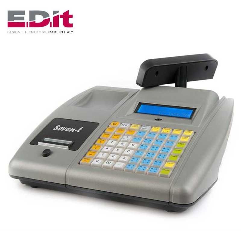 REGISTRATORE DI CASSA E.D.IT SEVEN-T GRIGIO SCURO