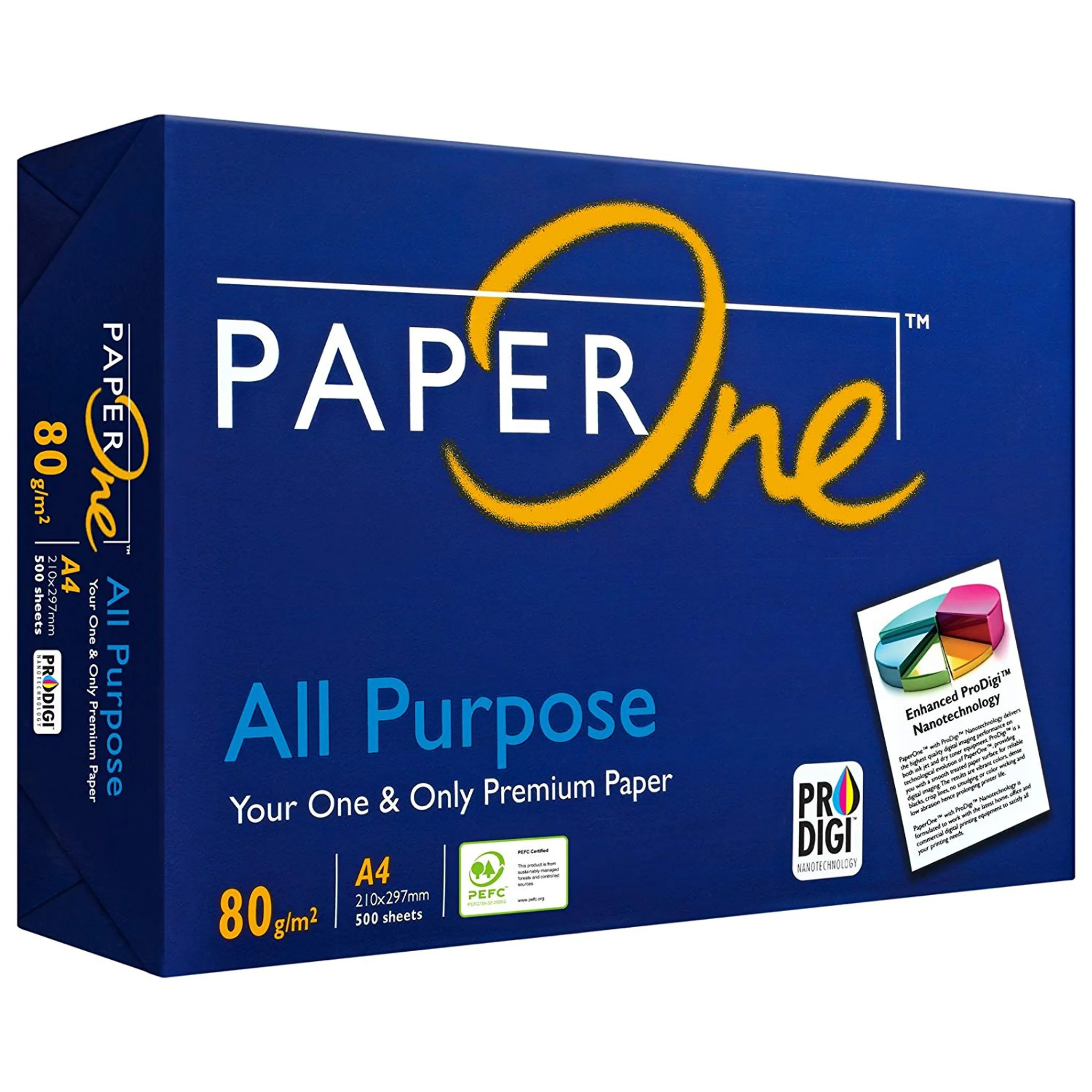 RISMA CARTA A4 PaperONE ALL Purpose 80 g/qm PER FOTOCOPIE