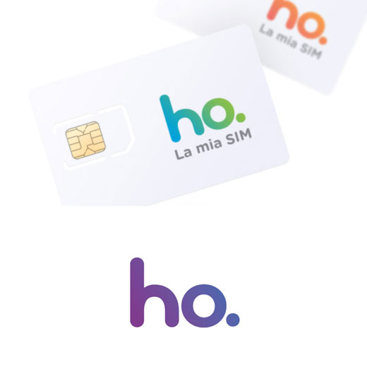 SCHEDA SIM CARD HO MOBILE