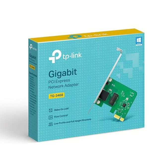 SCHEDA RETE TP-LINK ETHERNET PCI-Express 10/100/1000Mb TG-3468