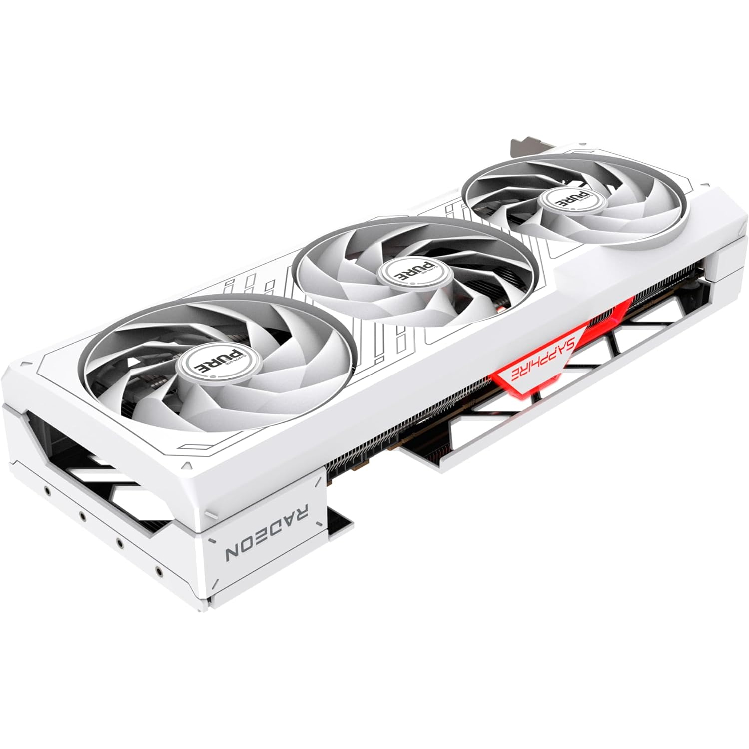 SCHEDA VIDEO SAPPHIRE PURE AMD RADEON RX 7800 XT GAMING OC 16GB GDDR6 2x HDMI / 2x DP VERSIONE BIANCA