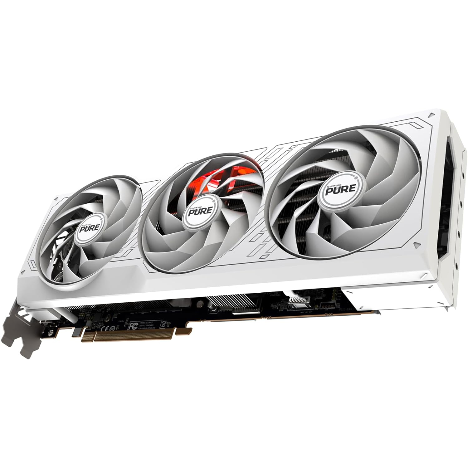 SCHEDA VIDEO SAPPHIRE PURE AMD RADEON RX 7800 XT GAMING OC 16GB GDDR6 2x HDMI / 2x DP VERSIONE BIANCA
