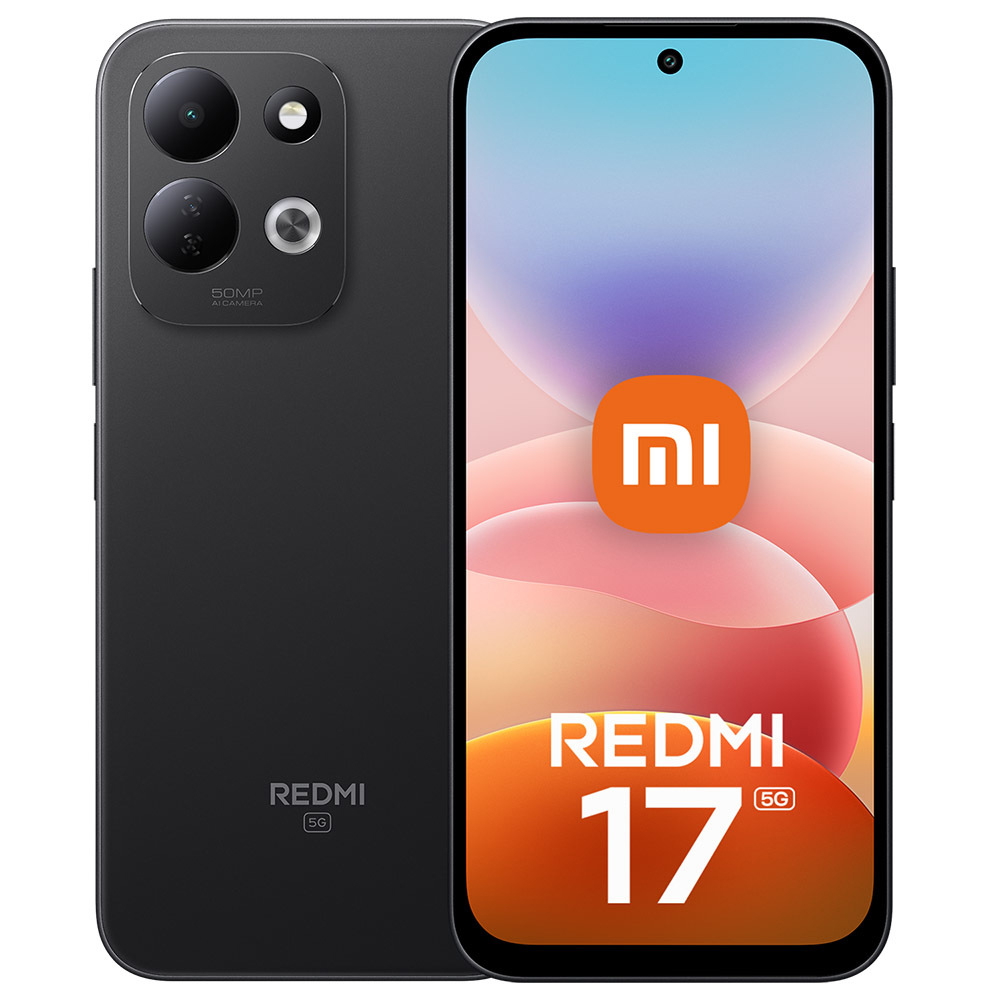 CELLULARE SMARTPHONE XIAOMI REDMI 17 5G LCD 6.9" 4GB/256GB NFC COLORE BLACK GARANZIA TIM