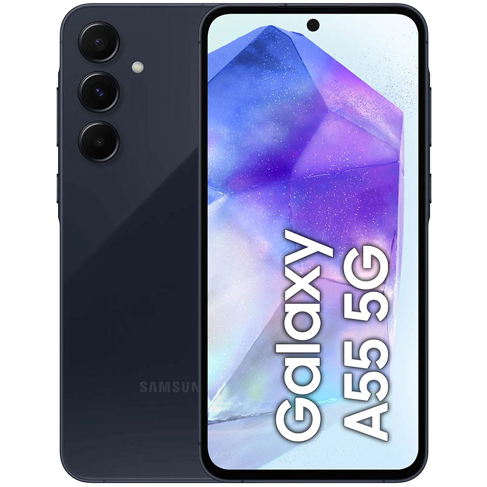 CELLULARE SMARTPHONE SAMSUNG Galaxy A55 5G SM-A556B/DS DISPLAY 6.6" 8GB/128GB DUOS COLORE AWESOME NAVY GARANZIA VODAFONE