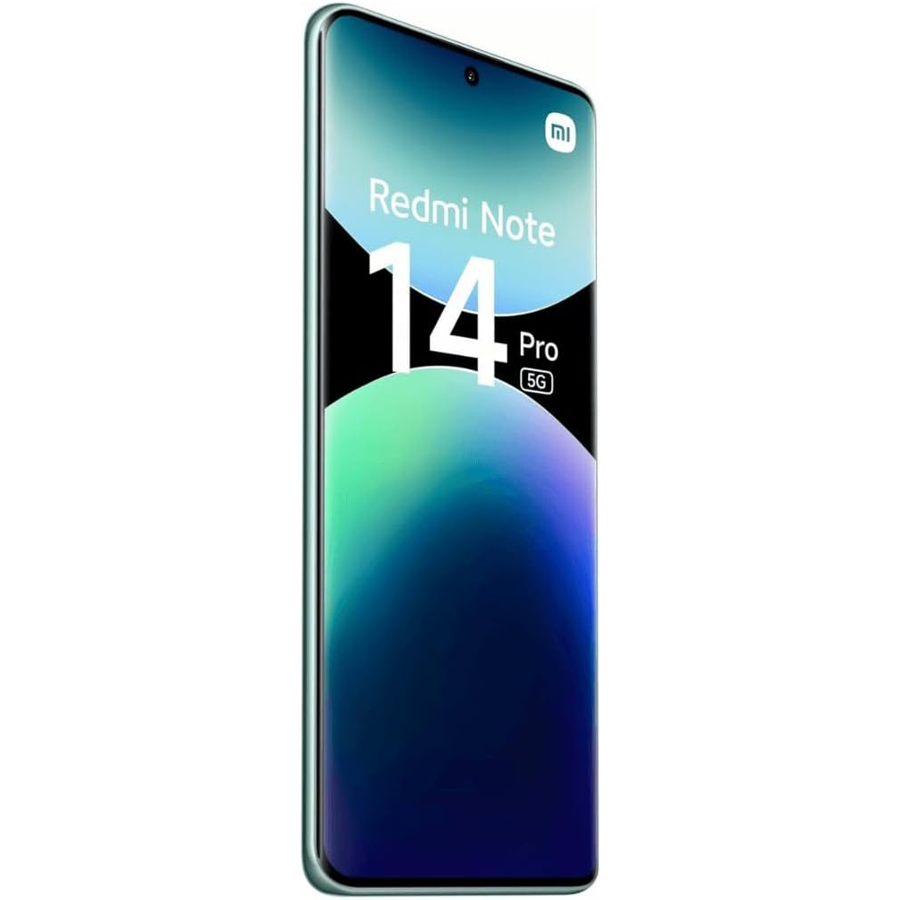 CELLULARE SMARTPHONE XIAOMI REDMI NOTE 14 PRO 5G LCD 6.67" NFC 8GB/256GB COLORE CORAL GREEN GARANZIA EUROPEA