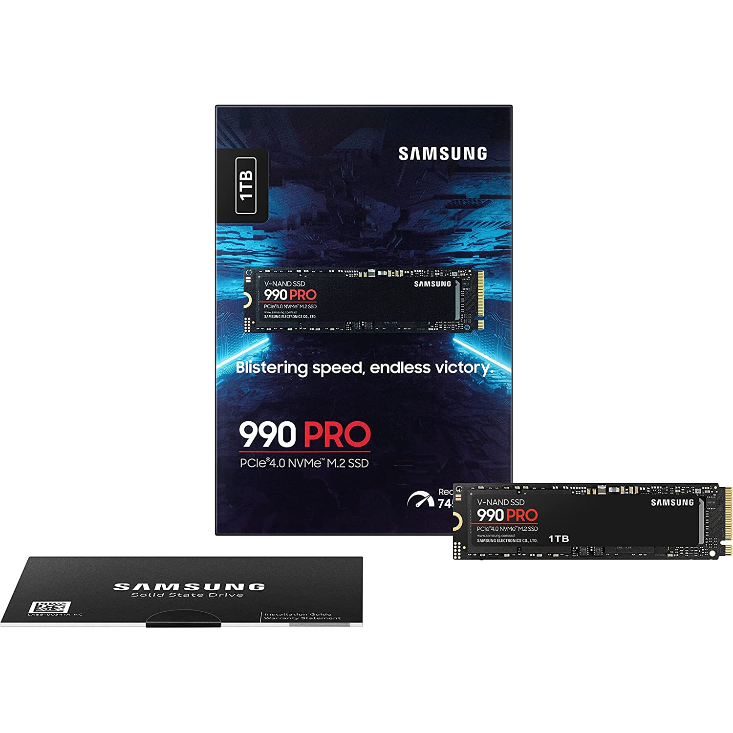 SSD Samsung 990 PRO CAPACITA' 1TB M.2.(2280) PCIe 4.0 NVMe  r:7450MB/s w:6900MB/s