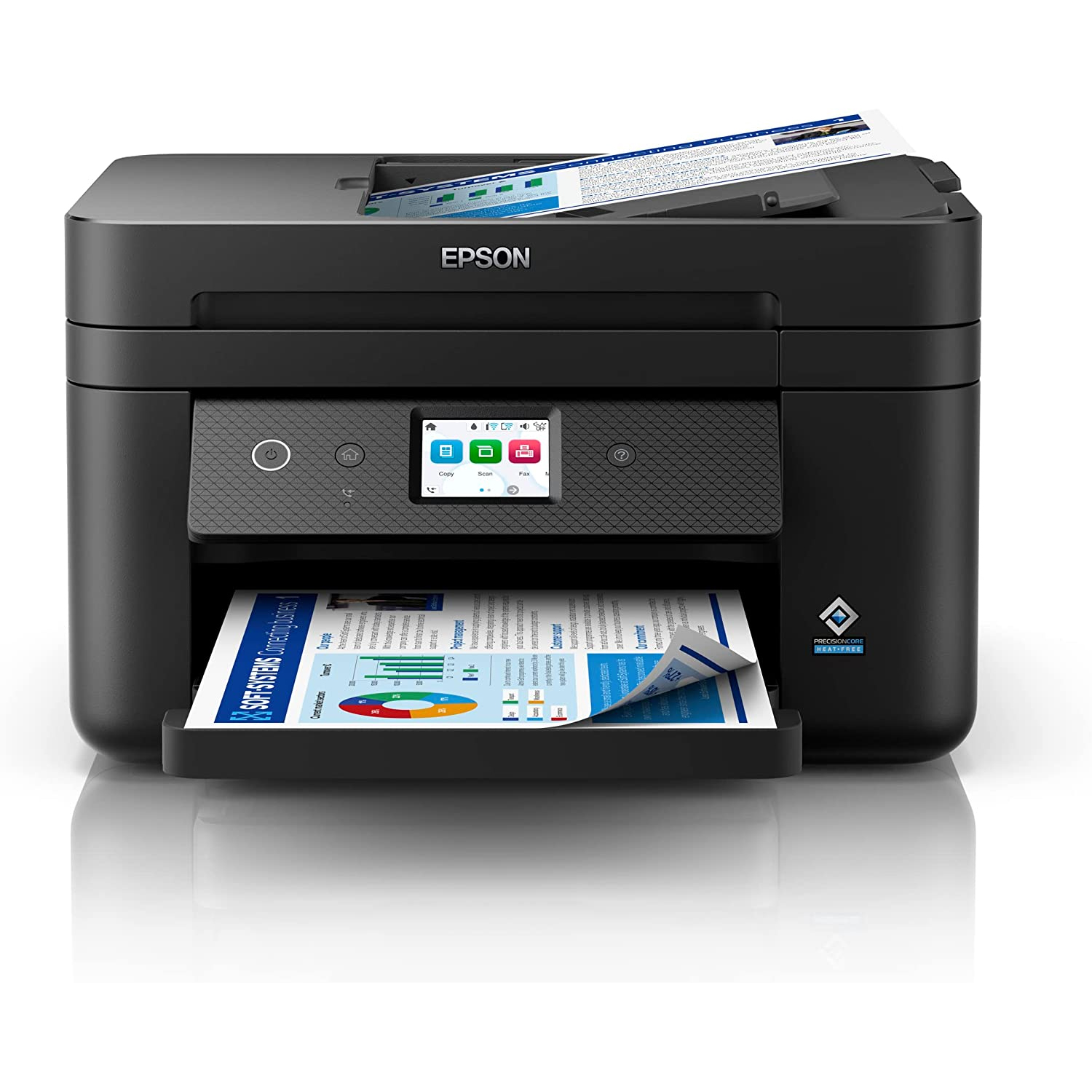 MULTIFUNZIONE EPSON WORKFORCE WF-2930DWF Wi-Fi, Wi-Fi Direct, USB A4 DISPLAY TOUCH LCD 6.1" copia + stampa + scansione + fax