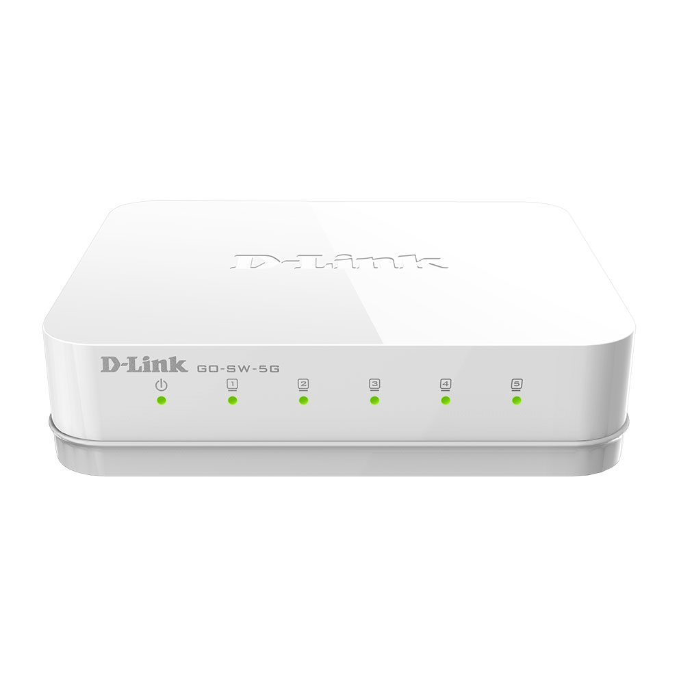 SWITCH DESKTOP DI RETE D-Link GO-SW-5G 5-Port 10/100/1000Mbps