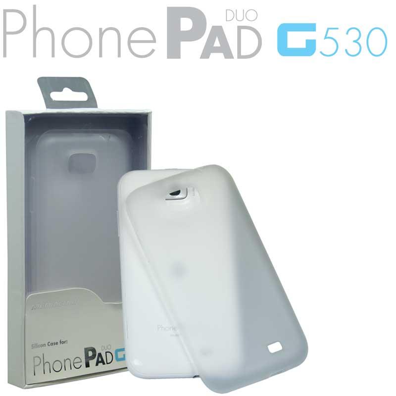 MEDIACOM BACK CASE M-5303GSC IN SILICONE TRASPARENTE PER Smart Pad Mini Mobile - Smart Pad 5303G